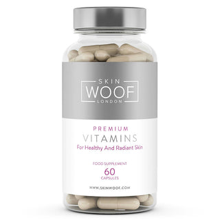 Hydrolysed Marine Collagen Peptides Capsules with Hyaluronic Acid, Vitamins C, A, E, & B Complex